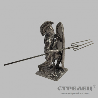 картинка — оловянный солдатик «воин царя сарпедона. троянская война»